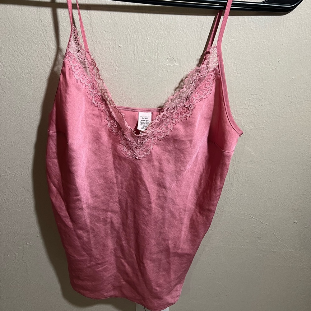 Victoria’s Secret Pink Lace Tank in Size S